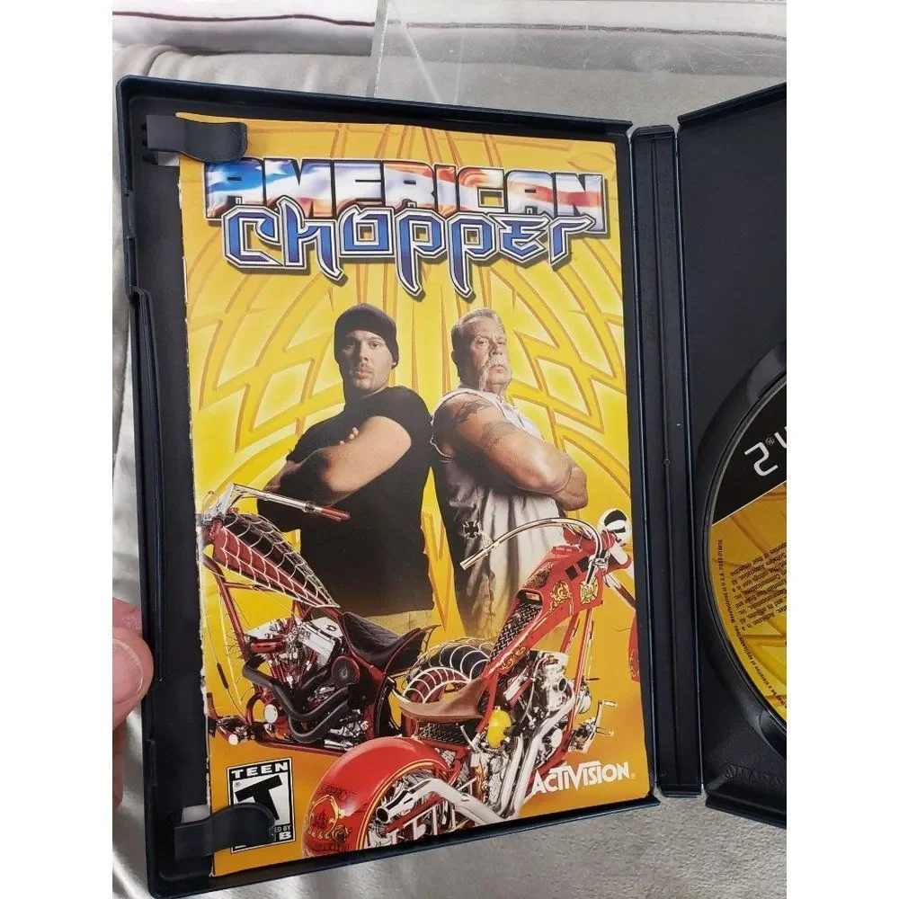 American Chopper (Sony PlayStation 2 PS2,‎ 2004) Disc with Manual